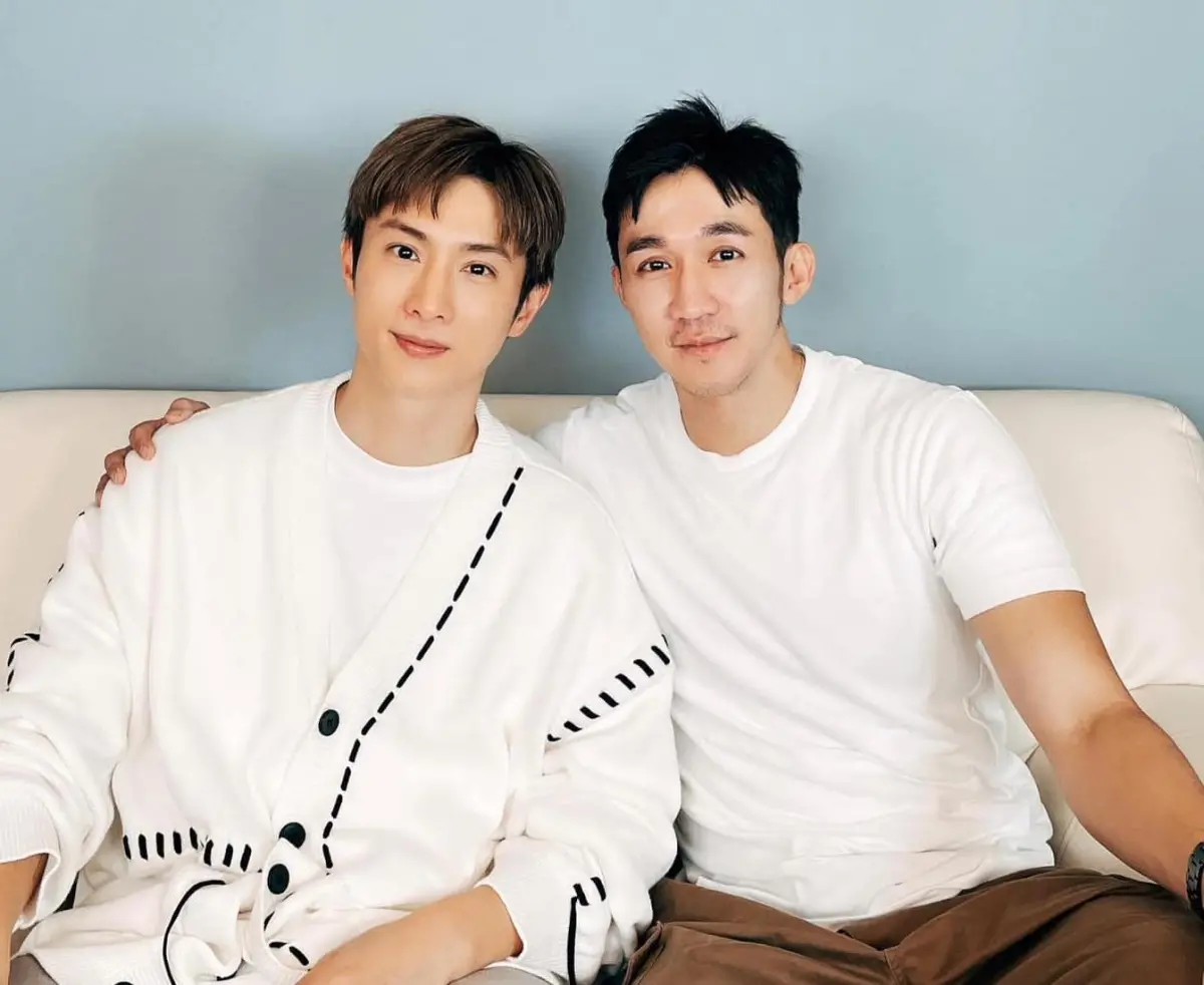 ▲阿本（左）上劉道玄YT分享和男友交往細節，並自爆曾有過一夜情，「我們又沒有違法」。（圖／阿本臉書）