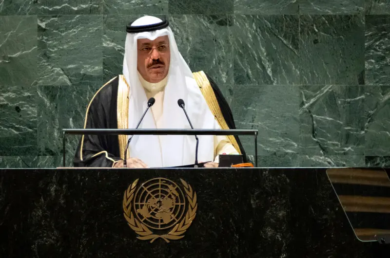 ▲科威特王室今（16）日宣布，埃米爾（即國家元首）納瓦夫（Sheikh Nawaf al-Ahmad al-Sabah）逝世，享壽86歲。（圖／美聯社／達志影像）