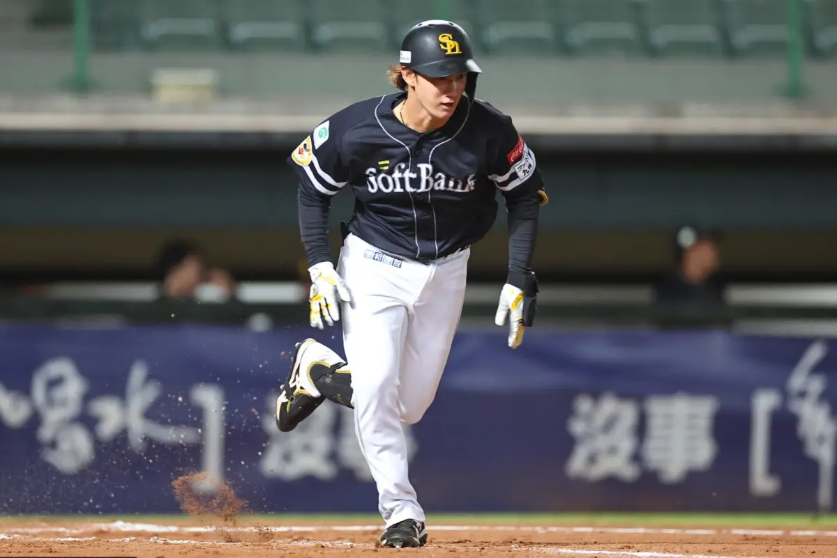 ▲日職紅隊正木智也擊出致勝安打，獲選為單場MVP。（圖／中職提供）