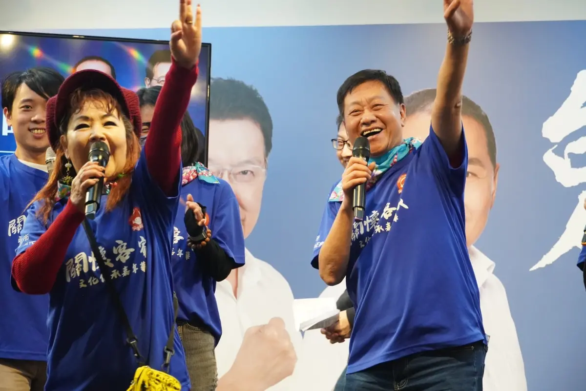 ▲侯辦今天發布客家主題曲《中華民國新希望》。（圖／侯辦提供）