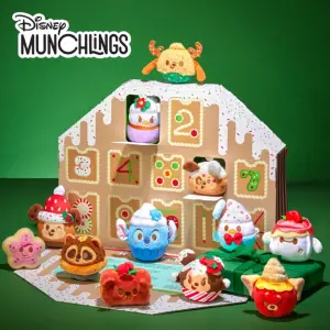 ▲迪士尼 Munchlings 節慶美食系列神秘小型絨毛玩偶。（圖／迪士尼提供）