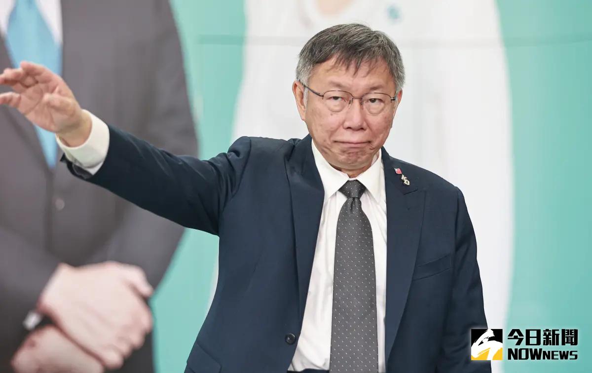 ▲民眾黨黨主席柯文哲不認為單場辯論會影響選舉。（圖／記者葉政勳攝 , 2023.12.18）