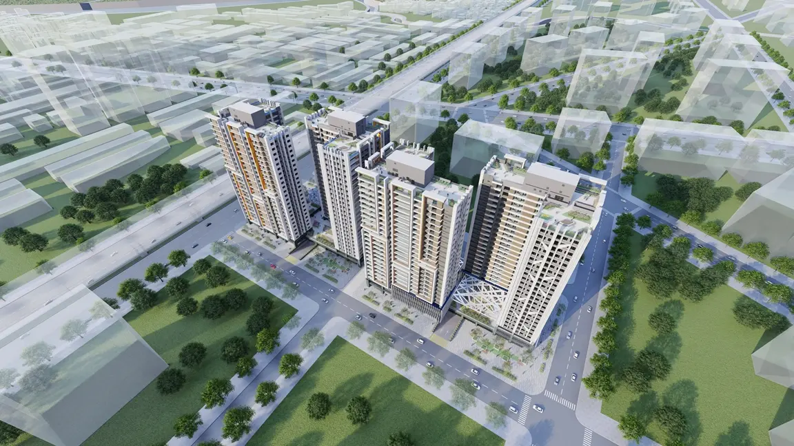 ▲「塭仔圳社會住宅」模擬示意圖。（圖 ／新北市政府城鄉發展局提供）