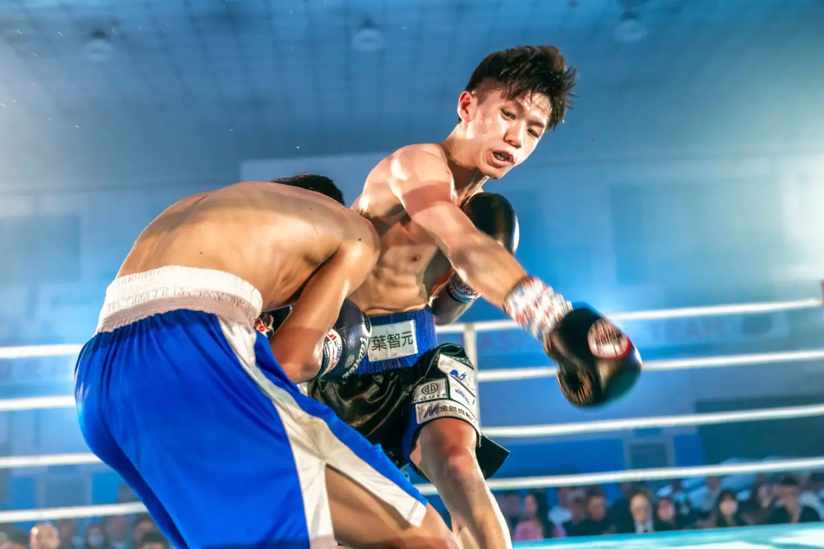 ▲葉智元以優異的技術佔了上風，最終擊敗了越南選手何俊明。（圖／主辦單位提供）