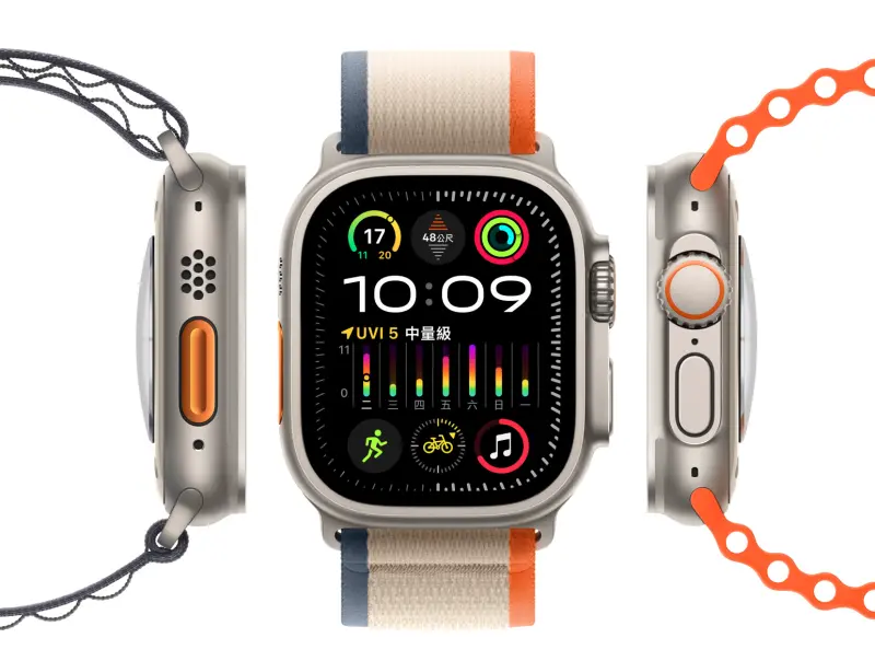 ▲Apple Watch血氧偵測功能扯上專利糾紛，官網將從本週21日起、實體門市從24日起，先後停售Apple Watch Series 9和Ultra 2。（圖／擷取自Apple官網）