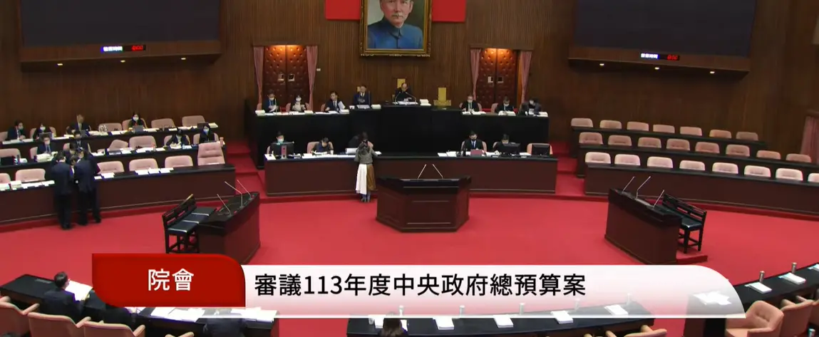 ▲中央政府總預算歲出2兆8817億元今三讀 共刪減299億元