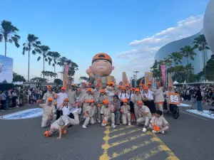 阿Q本Q與大氣球 連續兩日現身活動現場,並與大家相約未來再見。 ▲阿Q本Q與大氣球 連續兩日現身活動現場,並與大家相約未來再見。(圖/品牌提供)