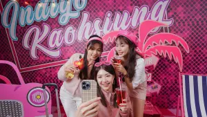 ▲「粉轟趴Pink Party」跨年派對，邀民眾佩戴最閃亮的粉紅裝扮，一起耀向全新的2024年。（圖／高雄英迪格提供）