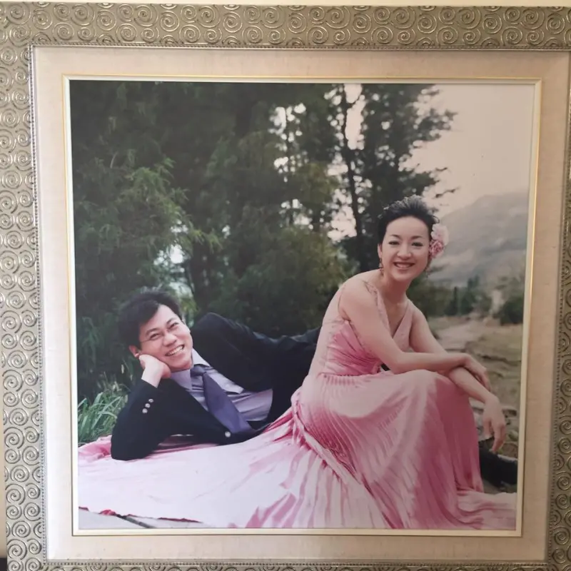 ▲時代力量黨主席王婉諭與丈夫劉大經。(圖/王婉諭提供)