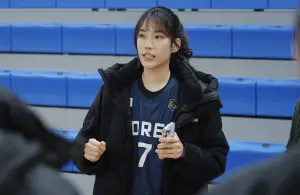 ▲韓國退役女籃球員梁智英。
