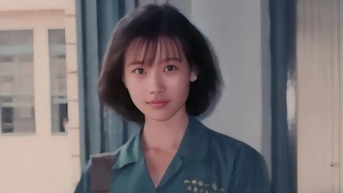 ▲寇乃馨公開北一女學生照，校花美貌驚豔眾人。（圖／翻攝自寇乃馨臉書）