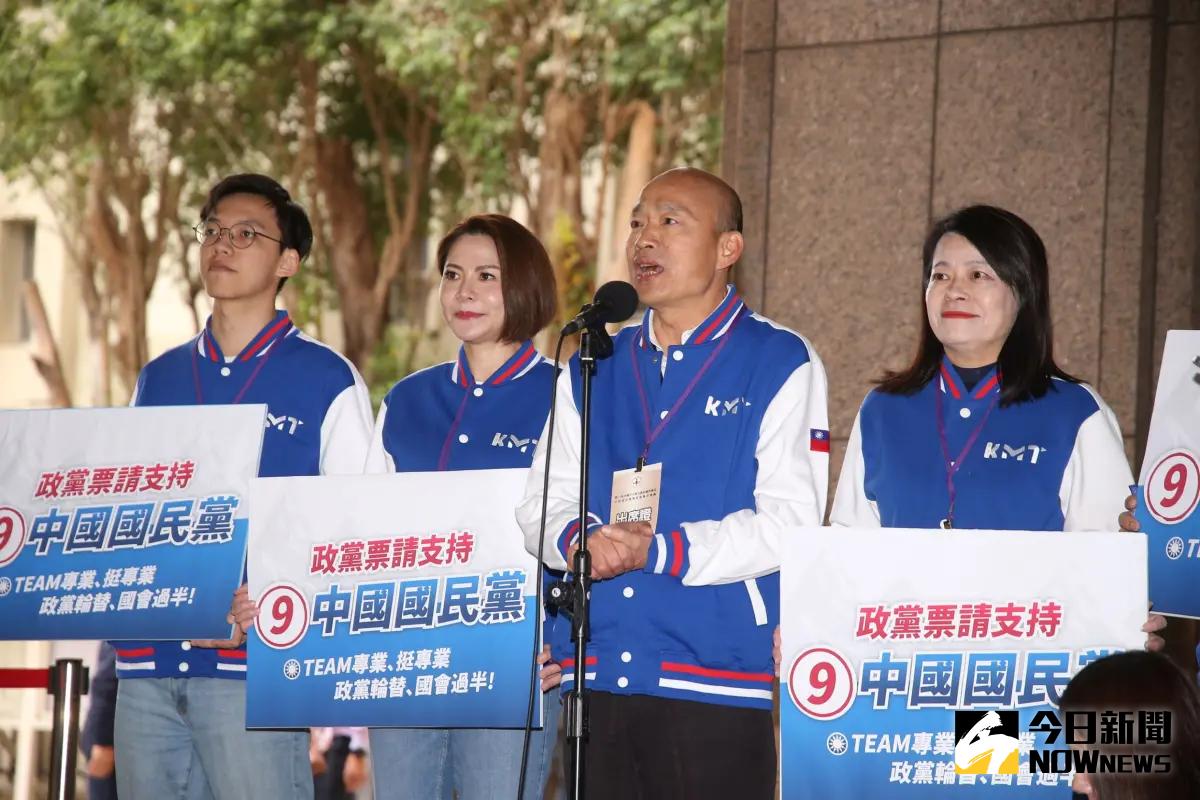 ▲如果韓國瑜當選立法院院長，將來對賴清德總統不斷發動政爭幾乎是可以預期的。（圖／記者吳翊緁攝，2023.12.20）