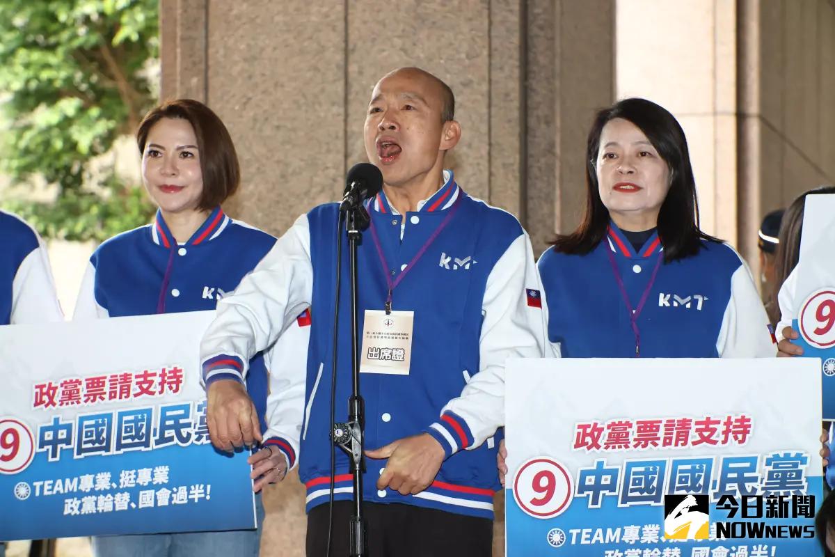 ▲前高雄市長韓國瑜這次被列為國民黨由不分區立委候選人。（圖／資料照）