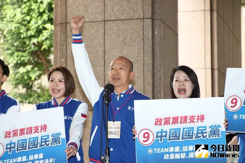 ▲國民黨推韓國瑜競選立法院長,最大隱憂是黨內有人跑票。(圖/記者陳明安攝,2023.12.20)
