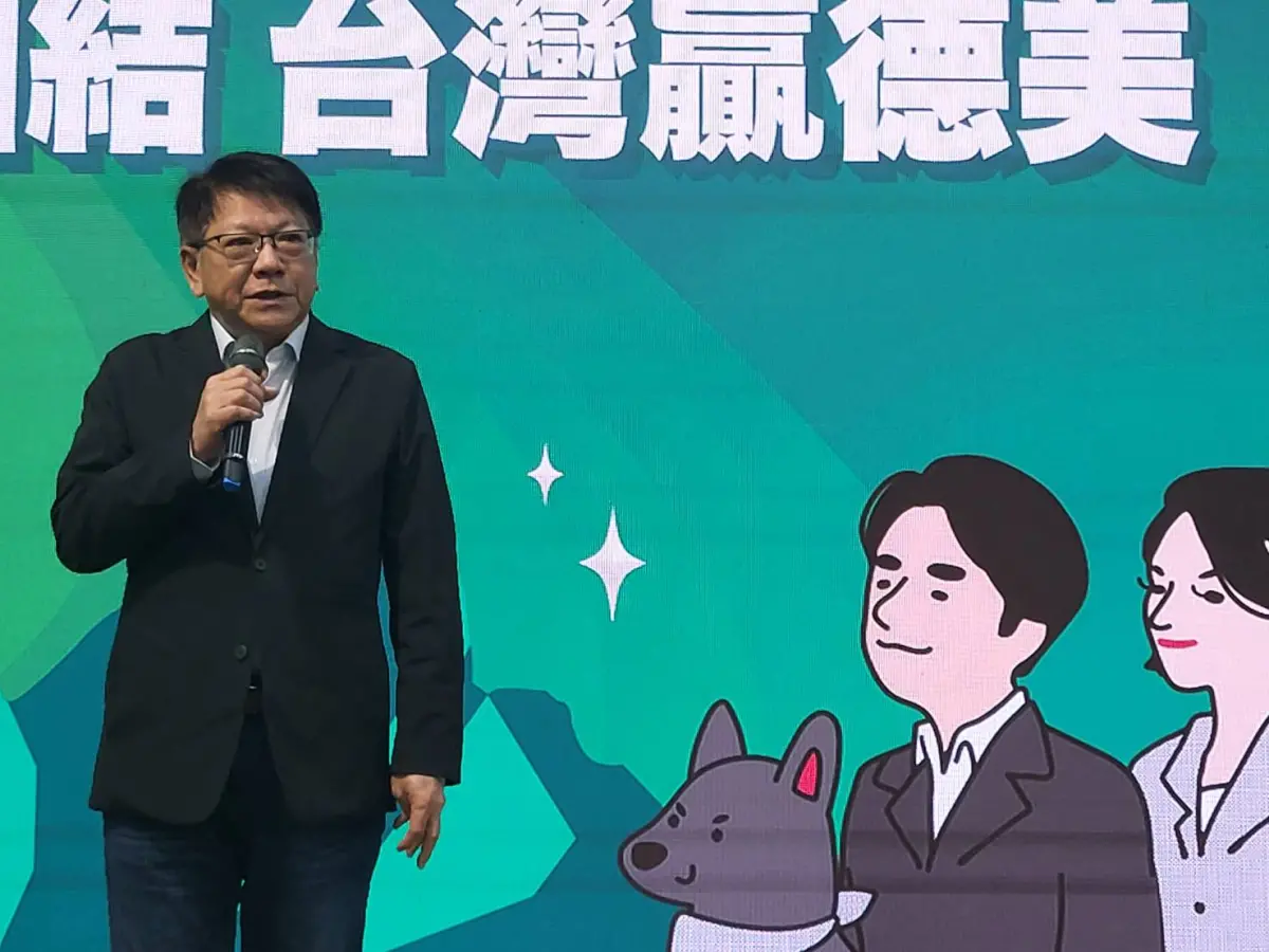 ▲對於萬里老家爭議是否影響民調，潘孟安回應，民調是參考不是操作，會隨著時事有波動。（圖／記者陳佩君攝，2023.12.20）