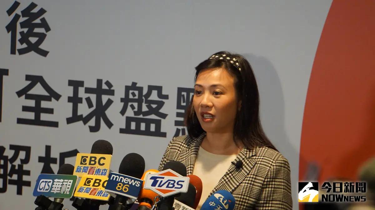 ▲民眾黨副總統候選人吳欣盈遭爆參加過統戰活動。（圖／記者呂炯昌攝，2023.12.20）