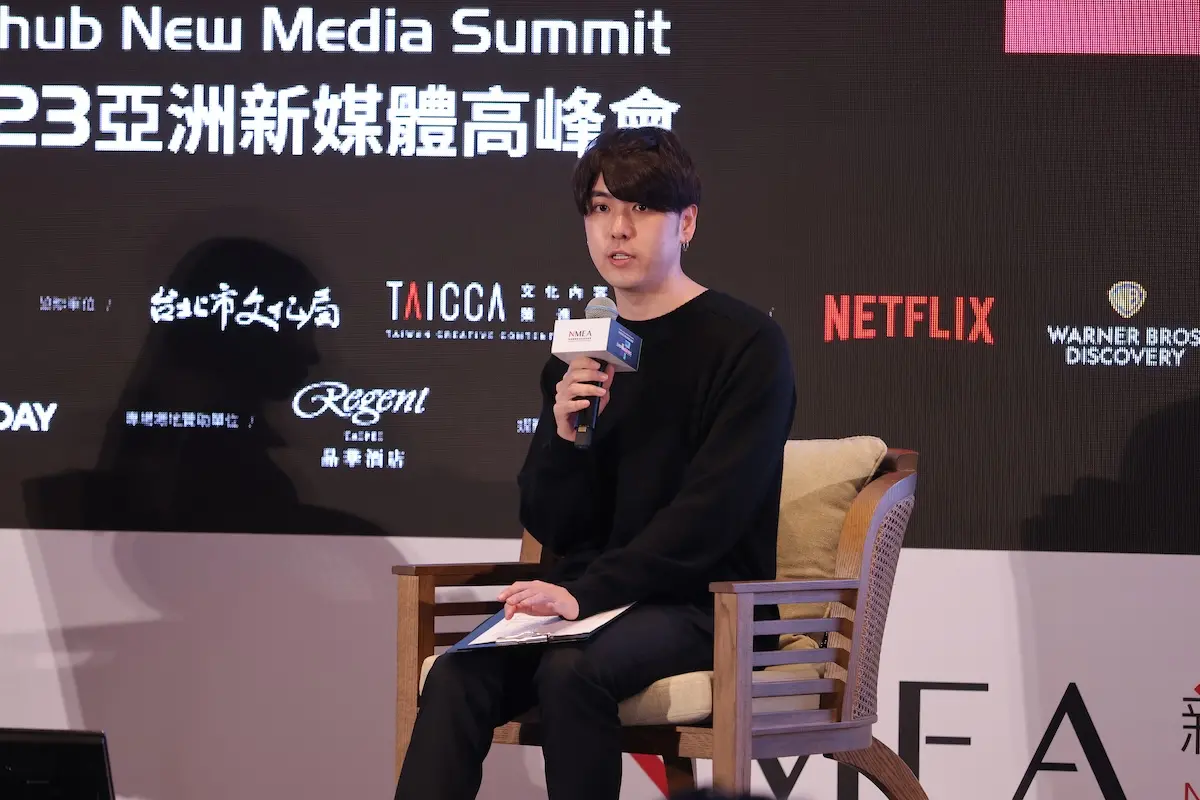 ▲簡訊設計行銷有限公司共同創辦人張志祺認為，許多人觀看短影音是用來打發零碎時間或更快看到重點。（圖／新媒體暨影視音發展協會提供）