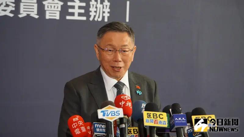 ▲民眾黨總統候選人柯文哲參加公辦電視政見發表會,痛批民進黨政府的住宅政策。(圖/記者呂炯昌攝,2023.12.20)
