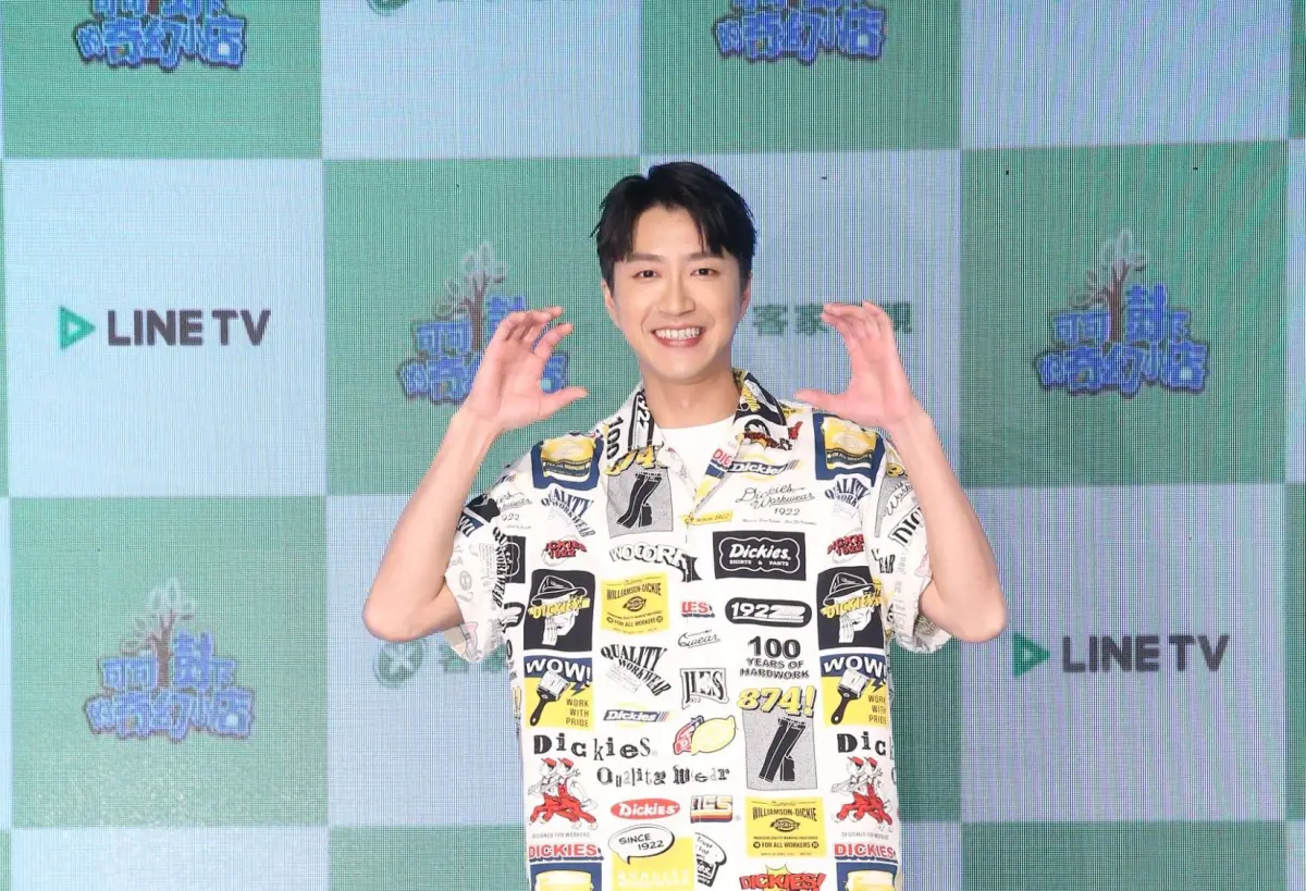 ▲江宏傑今被問前妻福原愛日前高喊「我一半兒中國人」惹爭議，他當場愣住，不敢多發言。江宏傑今天也親自解釋桌球館關店原因，打算在內湖開新店。（圖／記者吳翊緁攝）