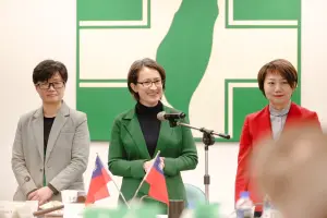 與33國駐外使節早餐會 蕭美琴:民進黨繼續執政持續走向世界