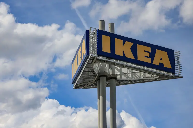 ▲紅海危機打亂全球航運及貨品運輸，瑞典知名跨國居家用品零售企業IKEA也受到影響。示意圖。（圖／美聯社／達志影像）