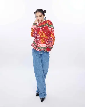 ▲蔡依林明日將出席歌迷會舉辦的「Jolin編織夢想醜毛衣派對 UGLY SWEATER PARTY」。（圖／華納音樂）