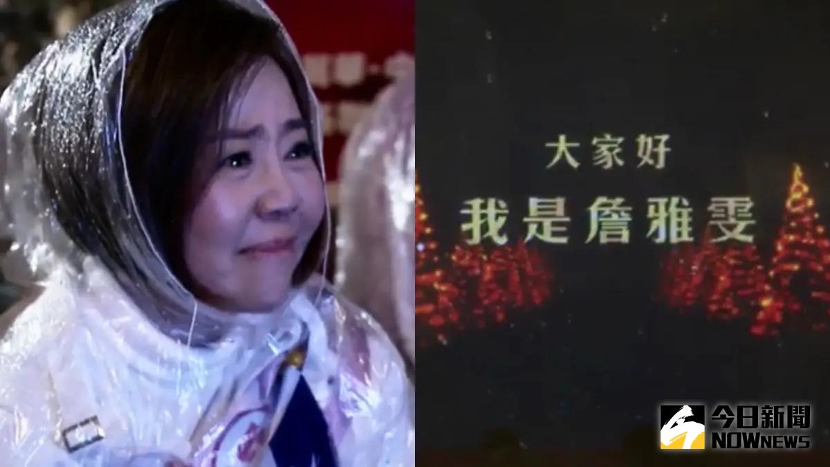 ▲于美人見到好友詹雅雯獻聲祝福後，強忍著淚水，數度哽咽一度說不出話，直呼：「好朋友絕不會為難彼此。」（圖／記者嚴俊強攝影）