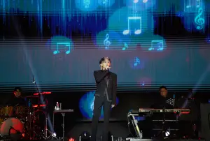 ▲林宥嘉帶來多首經典歌曲，現場氣氛嗨到最高點（圖／台南市政府提供）