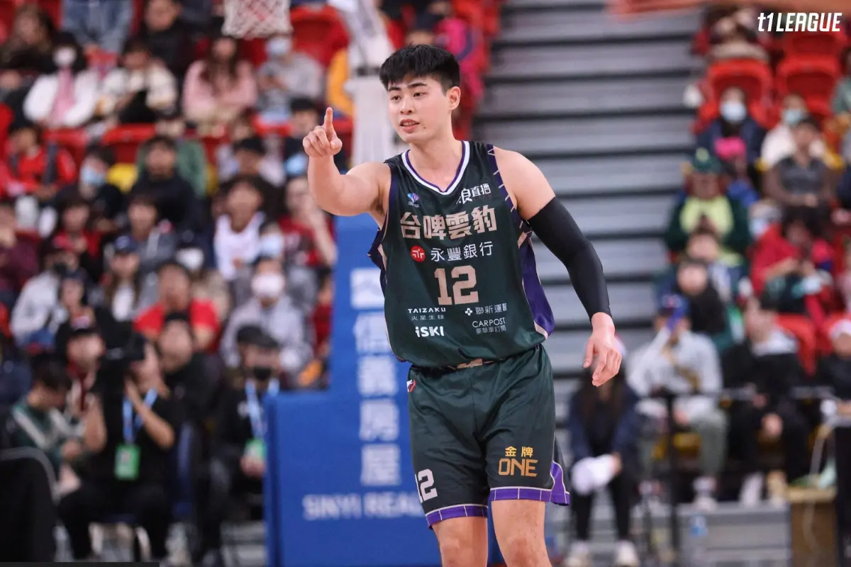 ▲台啤永豐雲豹狀元林信寬攻下生涯新高19分。（圖／T1提供）