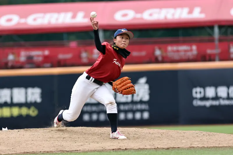 ▲香港U15先發投手古凱琳。（圖／臺北市棒球協會提供）