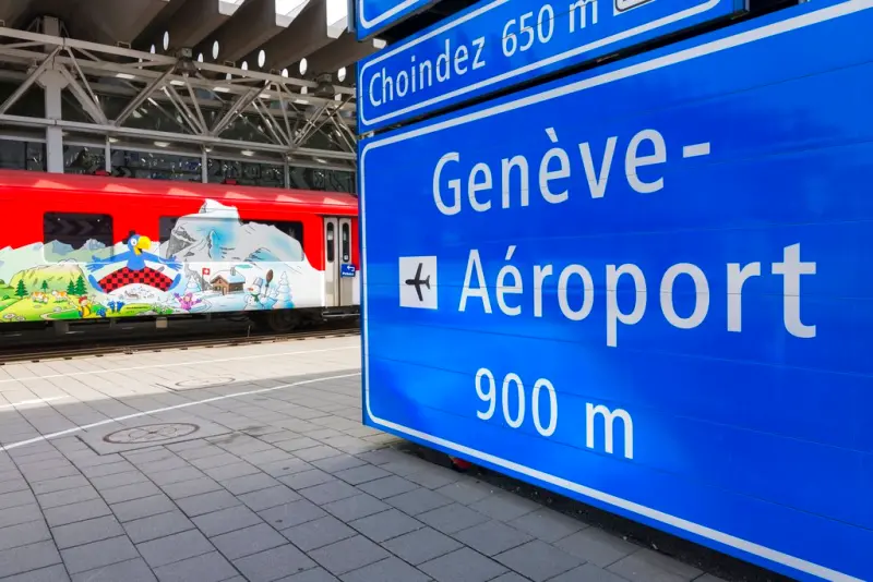 ▲日內瓦機場地勤人員24日將罷工，據報將有大約6萬旅客會經由這處機場旅行。資料照。（圖／美聯社）