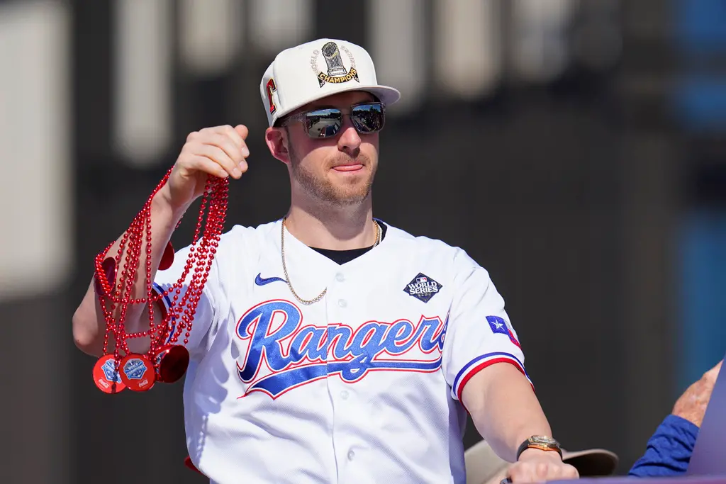 ▲捕手Mitch Garver與西雅圖水手達成一份2年2400萬美元（約7.4億台幣）合約。（圖／美聯社／達志影像）