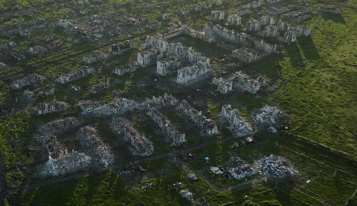 ▲俄羅斯軍方聲稱已經完全掌控烏克蘭東部的馬林卡鎮（Maryinka）。資料照。（圖／美聯社／達志影像）