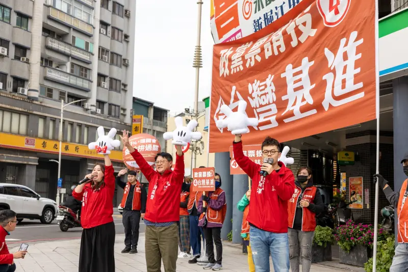 ▲台灣基進衝政黨票，拚「罷韓政黨過5%」。（圖／台灣基進提供）