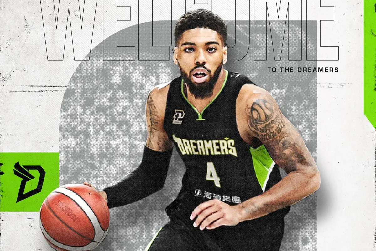 ▲福爾摩沙夢想家球團今（26）日宣布簽下美國籍鋒線搖擺人德文馬布爾（Devyn Marble）。（圖／PLG提供）