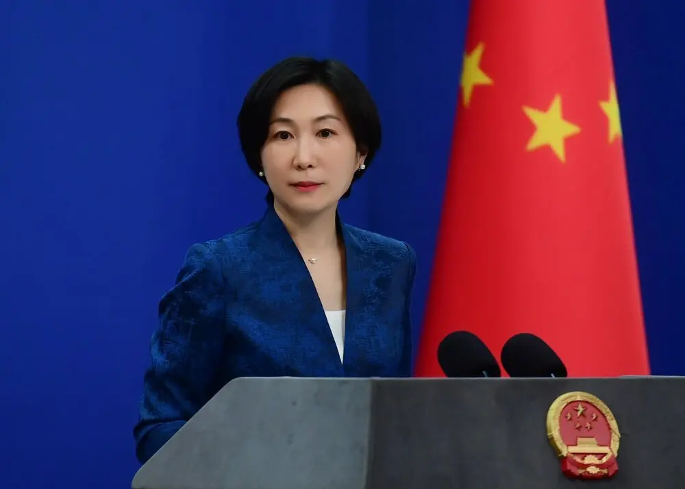 ▲中國外交部發言人毛寧。(圖:推特@MFA_China)