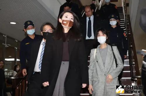 高虹安 徐千晴 ▲新竹市長高虹安為立委助理費案來北院開庭(圖/記者陳明中攝,2023.12.27)