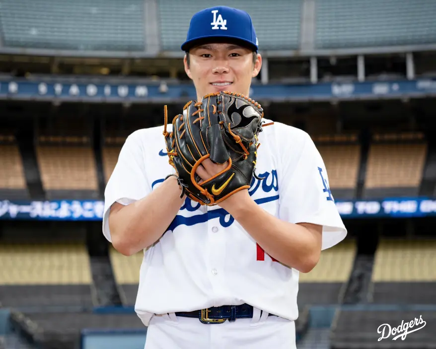 ▲日籍好手山本由伸獲得大聯盟史上投手最大合約，穿上道奇隊18號球衣。（圖／道奇隊官網）