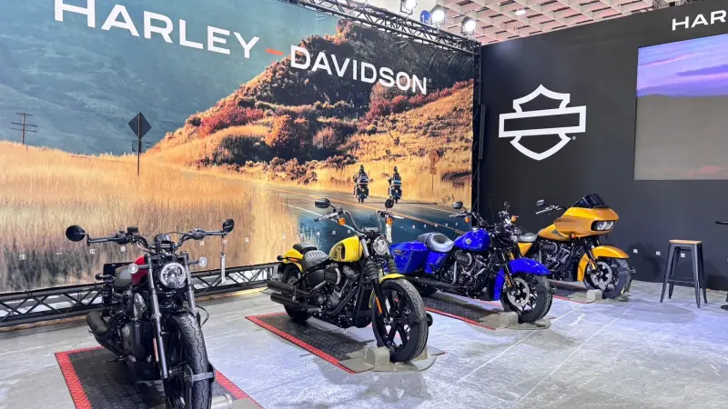 ▲睽違 4 年，Harley-Davidson 參加台北新車暨新能源車特展