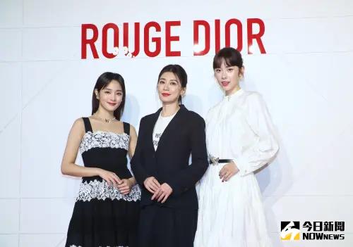 ▲王淨（左）、賈靜雯、林奕嵐出席Dior快閃店。（圖／記者陳明中攝影）