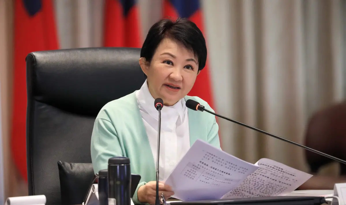 ▲ 吳子嘉大膽預測，國民黨若勝選，盧秀燕有機會當行政院長。（圖／台中市政府提供，2023.12.28）