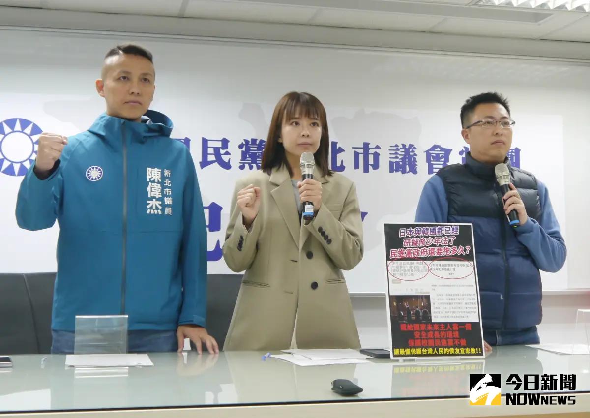 ▲江怡臻（中）說，2026新北市長選戰是艱苦戰役。（圖 ／資料照片）