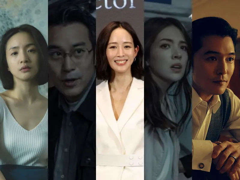 ▲林依晨（左起）、張孝全、張鈞甯、許瑋甯、邱澤的新戲在2024年播出。（圖／公視、Netflix、時創影業提供）