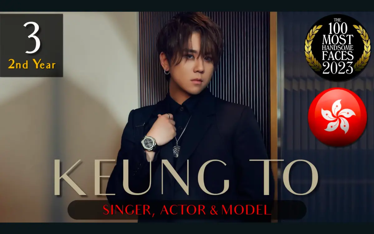 ▲姜濤是「2023世界最帥臉蛋」第三名，也是亞洲第一。（圖／翻攝TC Candler YT）