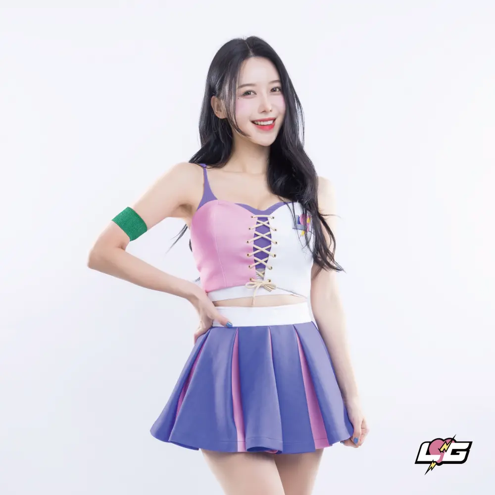 ▲台啤雲豹啦啦隊女神李雅英，有170公分超長腿當武器。（台啤雲豹提供）