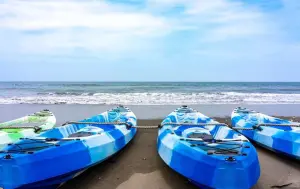 ▲馬沙溝濱海遊憩區是一個海水浴場型態的景點，不過今年前10月只累積5400人造訪，是國家風景區當中最冷門景點。（圖/雲嘉南國家風景區管理處）