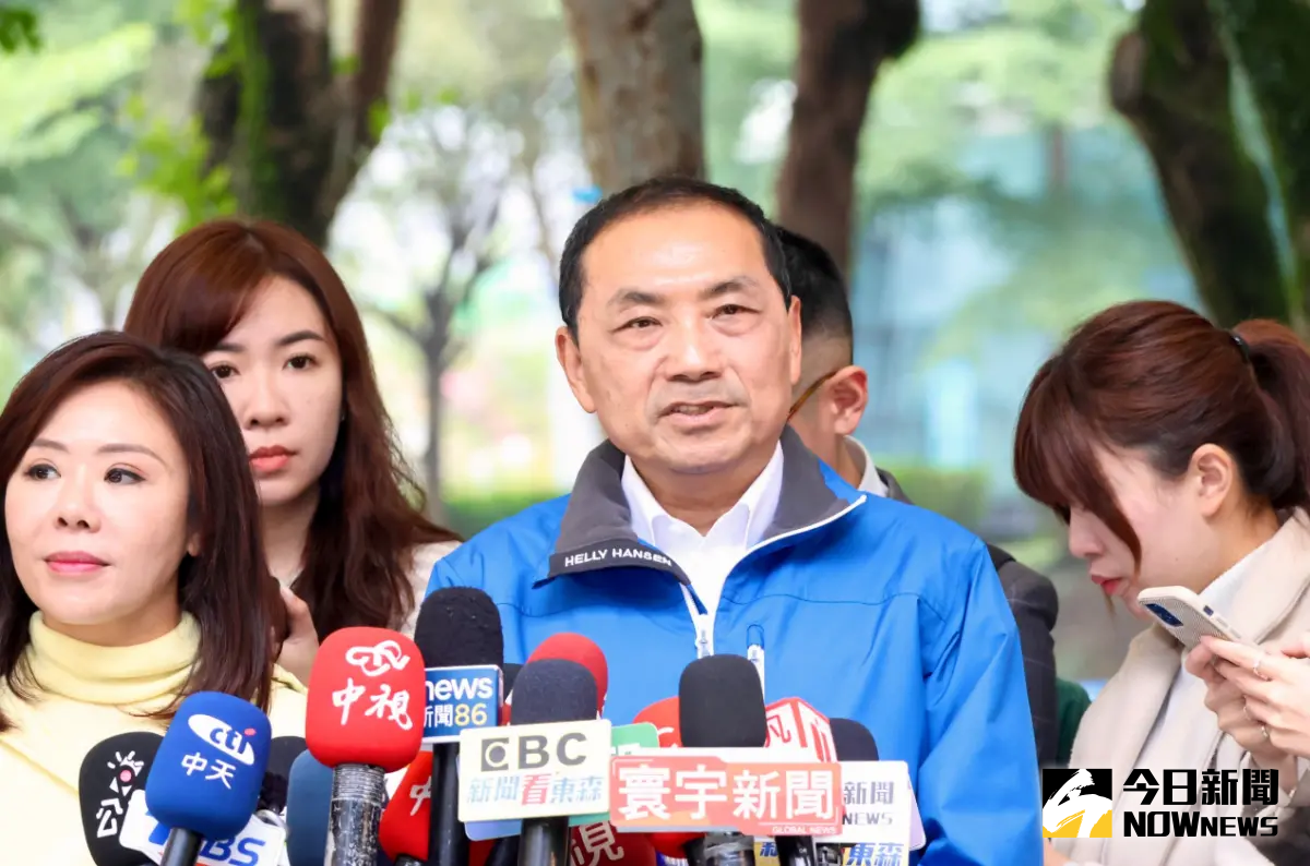 ▲侯友宜重申反對廢死。（圖／記者陳明中攝，2023.12.29）