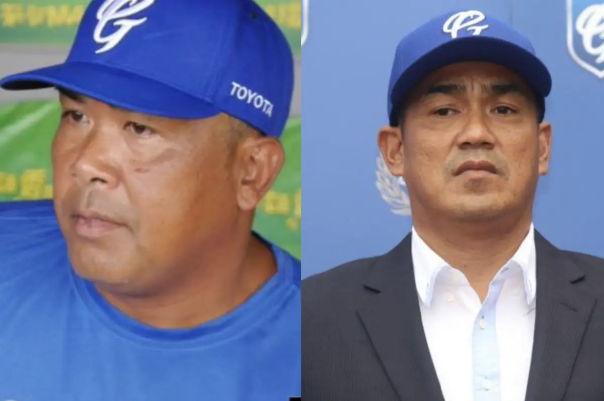 ▲富邦悍將宣布總教練一職改由「台灣巨砲」陳金鋒擔任，其中陳金鋒與陳連宏更成為中華職棒史上，首對執教同一支球隊的「兄弟擋」。（圖／記者吳政紘攝）