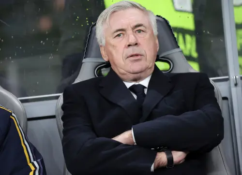 ▲巴西由名帥安切洛蒂（Carlo Ancelotti）領軍，目標是奪下隊史第六座世界盃冠軍，盼能打破自2002年以來的冠軍荒。（圖／美聯社／達志影像）