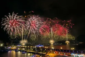 跨年13分14秒全臺首發河景煙火!新北淡水八里「好吃好玩全攻略」